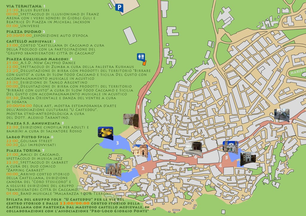 Programma Notte Bianca Caccamo